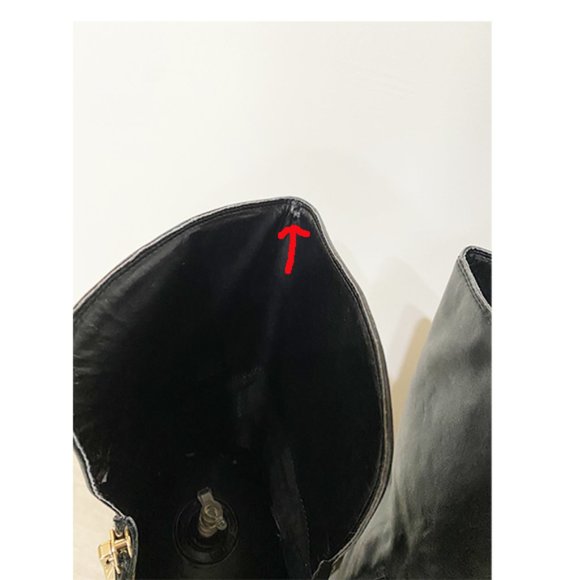 Calvin Klein Gladys Boot - Leather Stretch Black 7M - Picture 7 of 9